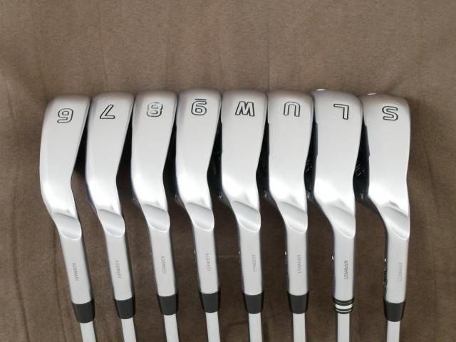 Iron set : Ping : ชุดเหล็ก Ping G425 (ปี 2021 Japan Spec. ใบใหญ่ ง่าย ไกล) มีเหล็ก 6-Pw,Aw,Lw,Sw (8 ชิ้น) ก้านเหล็ก NS Pro 850 Flex S