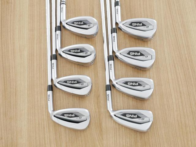 Iron set : Ping : ชุดเหล็ก Ping G425 (ปี 2021 Japan Spec. ใบใหญ่ ง่าย ไกล) มีเหล็ก 6-Pw,Aw,Lw,Sw (8 ชิ้น) ก้านเหล็ก NS Pro 850 Flex S