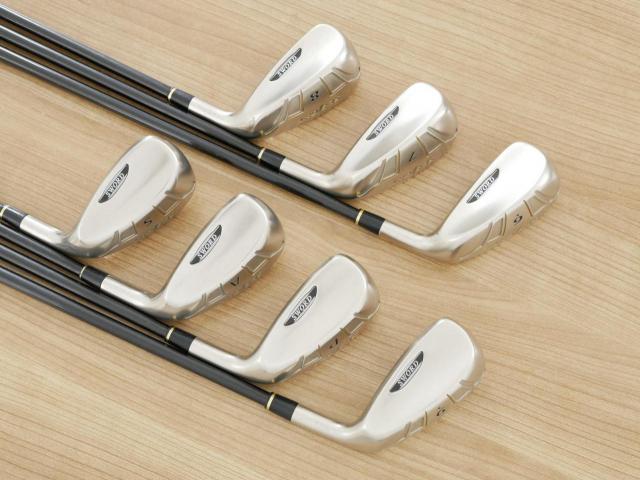 Iron set : Katana : ชุดเหล็กกระเทย Katana Sword SL-Eight มีเหล็ก 6-Pw,Aw,Sw (7 ชิ้น) ก้านกราไฟต์ Flex R
