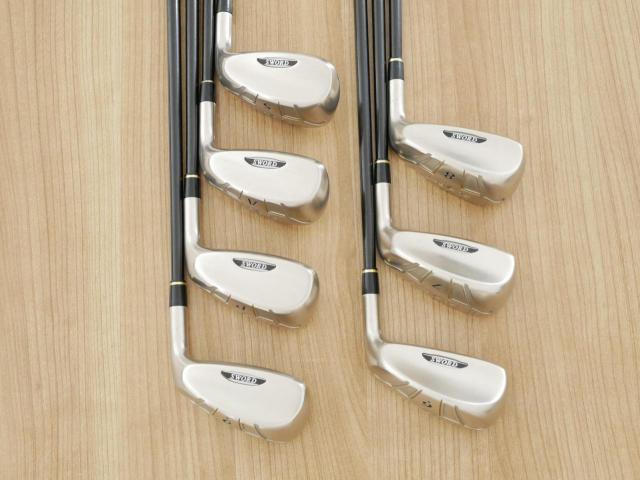 Iron set : Katana : ชุดเหล็กกระเทย Katana Sword SL-Eight มีเหล็ก 6-Pw,Aw,Sw (7 ชิ้น) ก้านกราไฟต์ Flex R