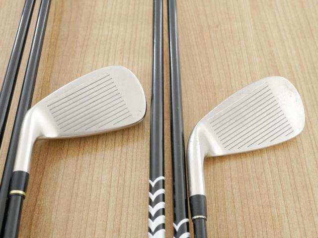 Iron set : Katana : ชุดเหล็กกระเทย Katana Sword SL-Eight มีเหล็ก 6-Pw,Aw,Sw (7 ชิ้น) ก้านกราไฟต์ Flex R