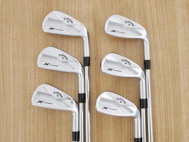 Iron set : Callaway : ชุดเหล็ก Callaway X Forged (ปี 2019) มีเหล็ก 5-Pw (6 ชิ้น) ก้านเหล็ก NS Pro Modus 120 Flex S