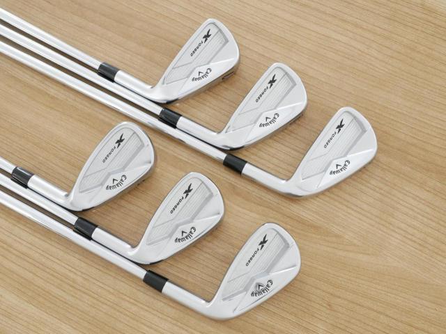 Iron set : Callaway : ชุดเหล็ก Callaway X Forged (ปี 2019) มีเหล็ก 5-Pw (6 ชิ้น) ก้านเหล็ก NS Pro Modus 120 Flex S