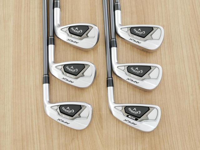 Iron set : Callaway : ชุดเหล็ก Callaway APEX DCB Forged (ปี 2022) มีเหล็ก 5-Pw (6 ชิ้น) ก้านกราไฟต์ Mitsubishi Diamana 55 Flex R