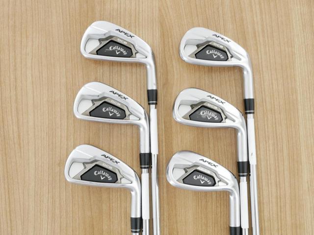 Iron set : Callaway : ชุดเหล็ก Callaway APEX DCB Forged (ปี 2022) มีเหล็ก 5-Pw (6 ชิ้น) ก้านเหล็ก NS Pro ZELOS 7 Flex S