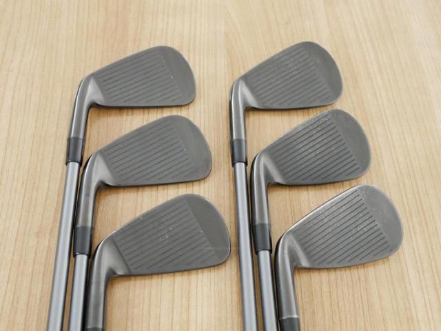 Iron set : Callaway : ชุดเหล็ก Callaway X Forged Star Black Limited (ออกปี 2021 หายากมากๆ) มีเหล็ก 5-Pw (6 ชิ้น) ก้านกราไฟต์ Fujikura MC 70 Flex S