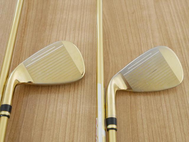 Iron set : Katana : ชุดเหล็ก Katana Voltio NINJA 880Hi Gold (รุ่นท็อปสุด ปี 2018 ตีง่าย ไกล สวยมากๆ) มีเหล็ก 7-Pw,Aw,Sw (6 ชิ้น) ก้านกราไฟต์ Fujikura Speeder 361 Flex R