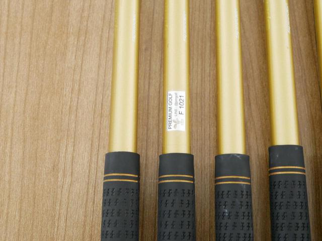 Iron set : Katana : ชุดเหล็ก Katana Voltio NINJA 880Hi Gold (รุ่นท็อปสุด ปี 2018 ตีง่าย ไกล สวยมากๆ) มีเหล็ก 7-Pw,Aw,Sw (6 ชิ้น) ก้านกราไฟต์ Fujikura Speeder 361 Flex R
