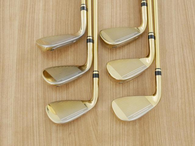 Iron set : Katana : ชุดเหล็ก Katana Voltio NINJA 880Hi Gold (รุ่นท็อปสุด ปี 2018 ตีง่าย ไกล สวยมากๆ) มีเหล็ก 7-Pw,Aw,Sw (6 ชิ้น) ก้านกราไฟต์ Fujikura Speeder 361 Flex R