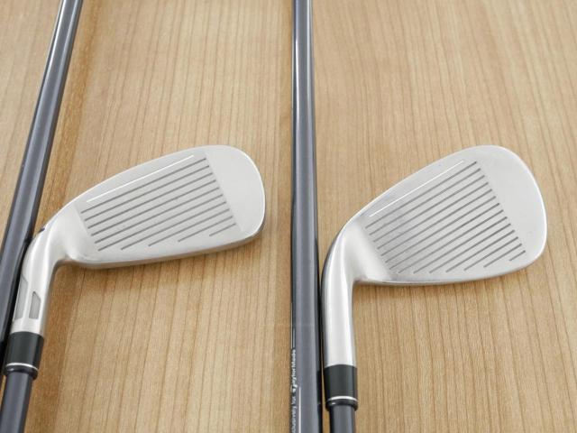 Iron set : Taylormade : ชุดเหล็ก Taylormade Stealth HD (ออกปี 2022 Japan Spec. ใบใหญ่มาก ตีง่ายสุดๆ) มีเหล็ก 6-Pw,Aw (6 ชิ้น) ก้านกราไฟต์ Mitsubishi Tensei TM60 Flex R