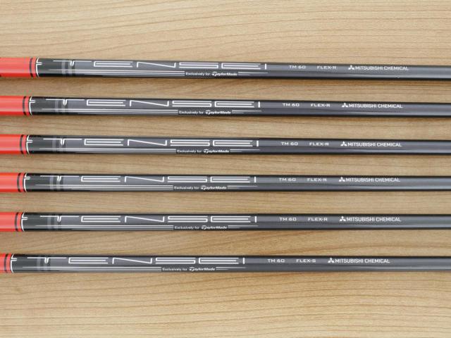 Iron set : Taylormade : ชุดเหล็ก Taylormade Stealth HD (ออกปี 2022 Japan Spec. ใบใหญ่มาก ตีง่ายสุดๆ) มีเหล็ก 6-Pw,Aw (6 ชิ้น) ก้านกราไฟต์ Mitsubishi Tensei TM60 Flex R