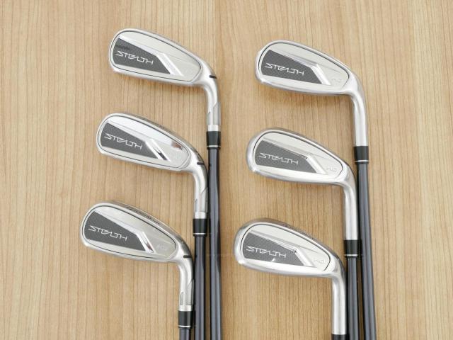 Iron set : Taylormade : ชุดเหล็ก Taylormade Stealth HD (ออกปี 2022 Japan Spec. ใบใหญ่มาก ตีง่ายสุดๆ) มีเหล็ก 6-Pw,Aw (6 ชิ้น) ก้านกราไฟต์ Mitsubishi Tensei TM60 Flex R