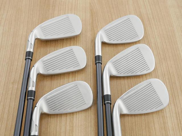 Iron set : Taylormade : ชุดเหล็ก Taylormade Stealth HD (ออกปี 2022 Japan Spec. ใบใหญ่มาก ตีง่ายสุดๆ) มีเหล็ก 6-Pw,Aw (6 ชิ้น) ก้านกราไฟต์ Mitsubishi Tensei TM60 Flex R