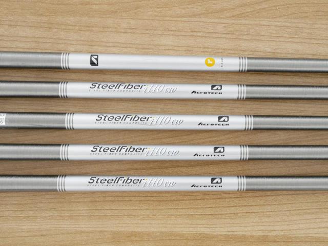 Iron set : Mizuno : ชุดเหล็ก Mizuno JPX 921 Forged (ปี 2022 ตัวท๊อป นุ่ม แน่น) มีเหล็ก 6-Pw (5 ชิ้น) ก้าน Steelfiber i110CW Flex R