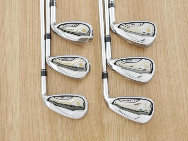 Lady club : All : ชุดเหล็ก Taylormade Gloire (รุ่นท๊อปสุด Japan Spec. ใบใหญ่ ตีง่าย ไกล) มีเหล็ก 7-Pw,Aw,Sw (6 ชิ้น) ก้านกราไฟต์ Flex L