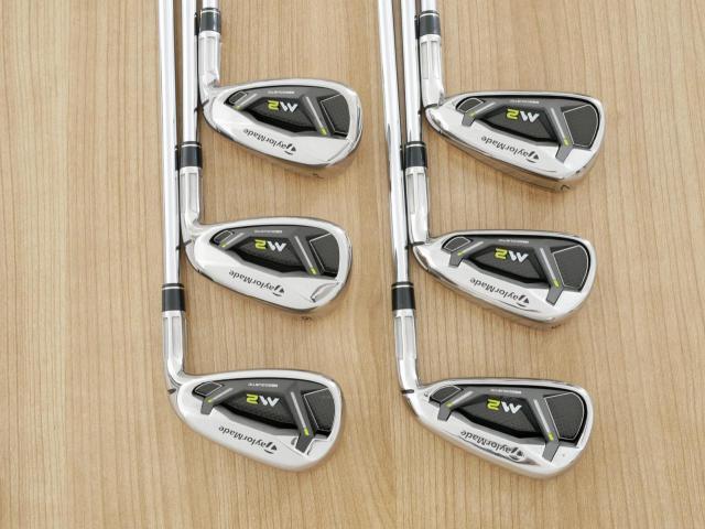 Iron set : Taylormade : ชุดเหล็ก Taylormade M2 มีเหล็ก 5-Pw (6 ชิ้น) ก้านเหล็ก REAX 90 Japan Spec Flex S