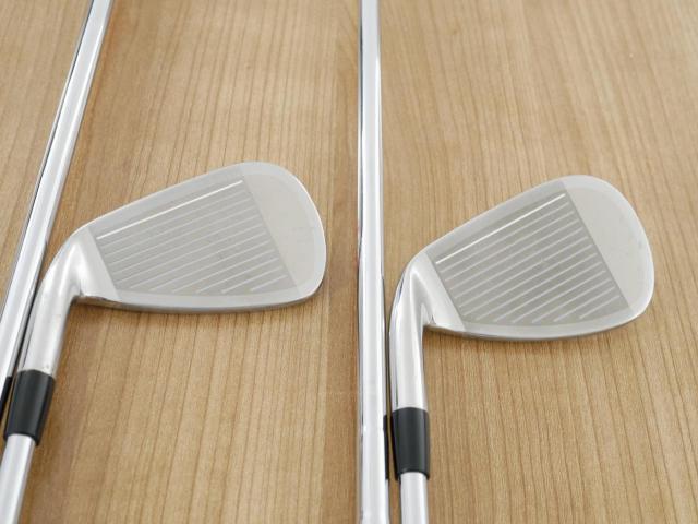 Iron set : Mizuno : ชุดเหล็ก Mizuno Pro Ti18 (รุ่นปี 2019 หน้า Titanium ตีง่าย ไกล) มีเหล็ก 5-Pw (6 ชิ้น) ก้านเหล็ก NS Pro MODUS3 TOUR120 Flex S