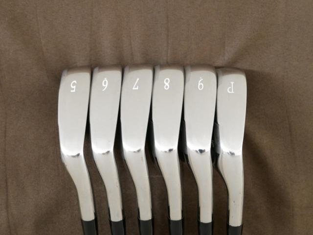Iron set : Mizuno : ชุดเหล็ก Mizuno Pro Ti18 (รุ่นปี 2019 หน้า Titanium ตีง่าย ไกล) มีเหล็ก 5-Pw (6 ชิ้น) ก้านเหล็ก NS Pro MODUS3 TOUR120 Flex S