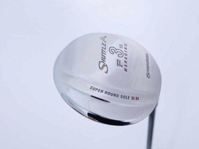 Fairway Wood : Maruman : หัวไม้ 3 Maruman Shuttle A (รุ่นยอดนิยม หน้า Maraging เสียงใส) Loft 15 Flex R