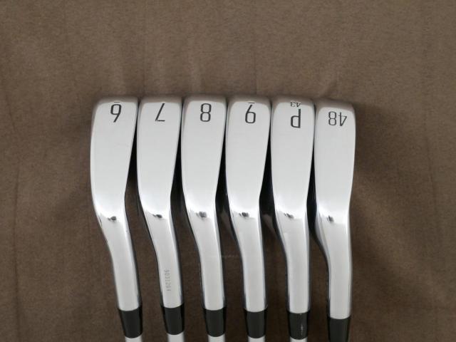 Iron set : Titleist : ชุดเหล็ก Titleist T350 Forged (รุ่นใหม่ล่าสุด ออกปี 2023) มีเหล็ก 6-Pw,48 (6 ชิ้น) ก้านกราไฟต์ Fujikura MCI 60 Flex R