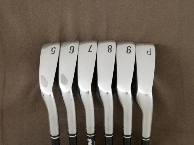 Iron set : Other Brand : ชุดเหล็ก Srixon GIE (ใบใหญ่ ตีง่าย) มีเหล็ก 5-Pw (6 ชิ้น) ก้านกราไฟต์ Miyazaki 61 Flex R