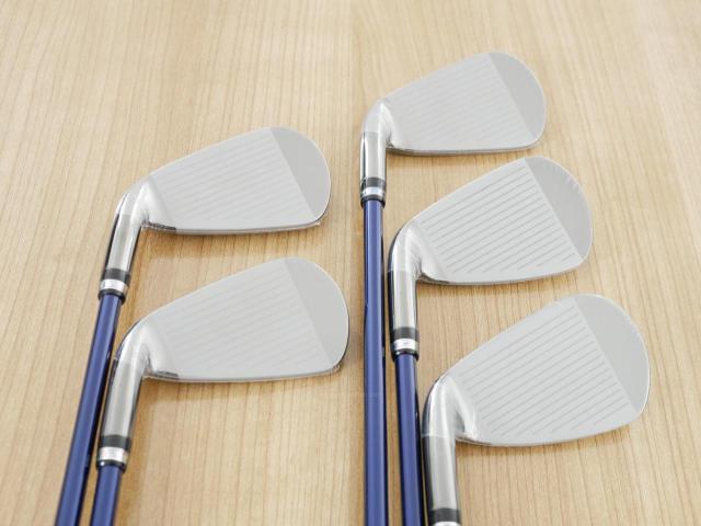 Iron set : Maruman : **ของใหม่ ยังไม่แกะพลาสติก** ชุดเหล็ก Maruman Majesty Royale (รุ่นท๊อปสุด ออกปี 2024 ของใหม่ 9 หมื่นบาท) มีเหล็ก 6-Pw (5 ชิ้น เบอร์ 7 ตีระยะเท่าเบอร์ 6 ของรุ่นอื่น) ก้านกราไฟต์ Flex R