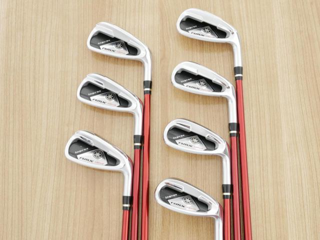 Iron set : Yamaha : ชุดเหล็ก Yamaha Inpres RMX UD+2 (ปี 2017 ตีไกลที่สุด ไกลกว่าเหล็กทั่วไป 2 เบอร์) มีเหล็ก 6-Pw,Aw,As (7 ชิ้น) ก้านกราไฟต์ Mitsubishi Bassara i50xct Flex R