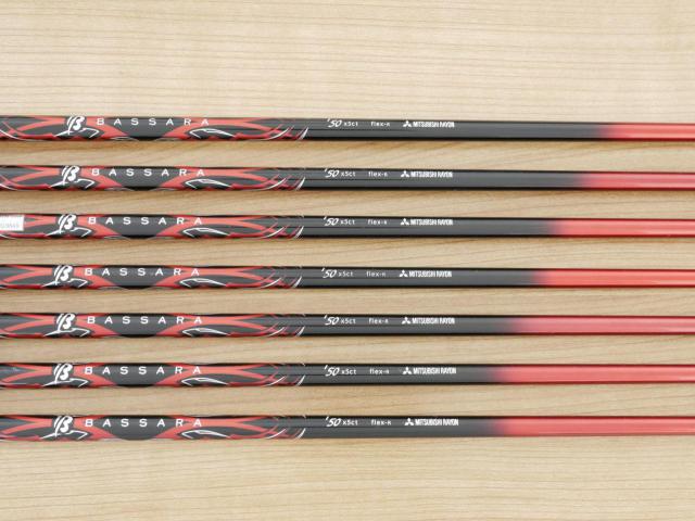 Iron set : Yamaha : ชุดเหล็ก Yamaha Inpres RMX UD+2 (ปี 2017 ตีไกลที่สุด ไกลกว่าเหล็กทั่วไป 2 เบอร์) มีเหล็ก 6-Pw,Aw,As (7 ชิ้น) ก้านกราไฟต์ Mitsubishi Bassara i50xct Flex R