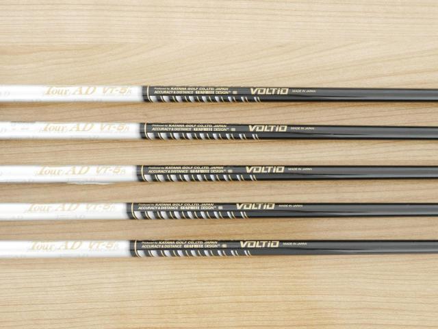 Iron set : Katana : ชุดเหล็กกระเทย Katana Voltio G Series มีเหล็ก 7-Pw,Aw (5 ชิ้น ระยะเทียบเท่า เหล็ก 6-Pw) ก้าน Tour AD VT-5 Flex R