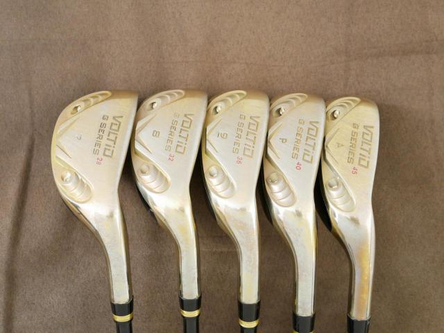 Iron set : Katana : ชุดเหล็กกระเทย Katana Voltio G Series มีเหล็ก 7-Pw,Aw (5 ชิ้น ระยะเทียบเท่า เหล็ก 6-Pw) ก้าน Tour AD VT-5 Flex R