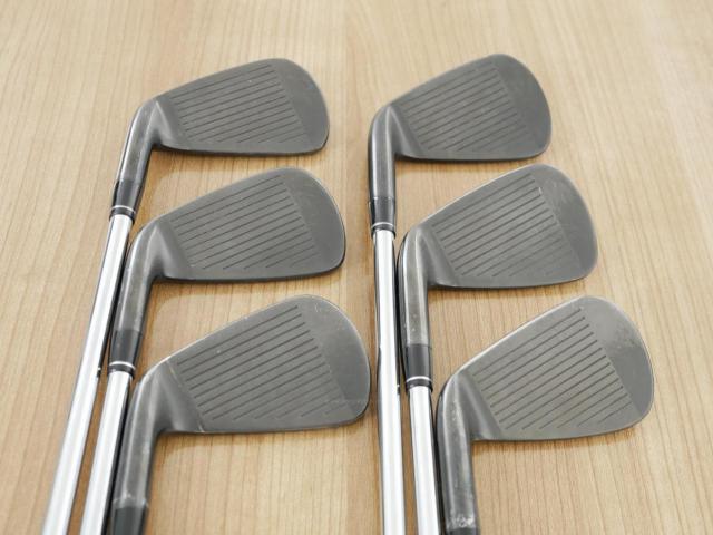 Iron set : Callaway : ชุดเหล็ก Callaway Apex Ti Fusion Black (รุ่นท็อปสุด แพงที่สุด ปี 2025 ของใหม่ 8 หมื่นบาท) มีเหล็ก 5-Pw (6 ชิ้น) ก้านเหล็ก NS Pro 750 NEO Flex S