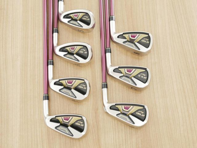 Iron set : Yonex : ชุดเหล็ก Yonex Royal DTP (ออกปี 2016 ท๊อปสุด ก้านดีมาก หน้าเด้ง ตีไกลสุดๆ) มีเหล็ก 6-Pw,Aw,Sw (7 ชิ้น) ก้านกราไฟต์ Flex R