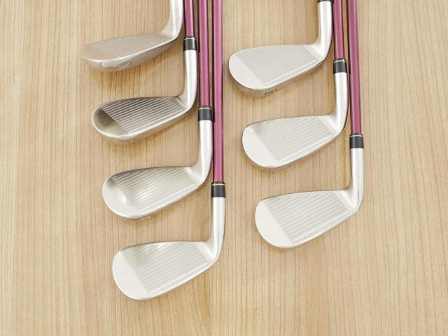 Iron set : Yonex : ชุดเหล็ก Yonex Royal DTP (ออกปี 2016 ท๊อปสุด ก้านดีมาก หน้าเด้ง ตีไกลสุดๆ) มีเหล็ก 6-Pw,Aw,Sw (7 ชิ้น) ก้านกราไฟต์ Flex R