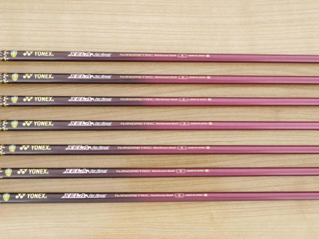 Iron set : Yonex : ชุดเหล็ก Yonex Royal DTP (ออกปี 2016 ท๊อปสุด ก้านดีมาก หน้าเด้ง ตีไกลสุดๆ) มีเหล็ก 6-Pw,Aw,Sw (7 ชิ้น) ก้านกราไฟต์ Flex R