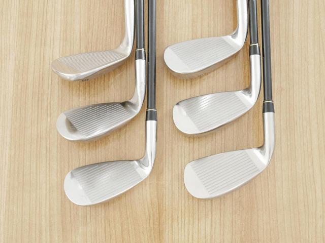 Iron set : Tsuruya : ชุดเหล็ก Tsuruya AXEL GX MM (หน้าเด้ง เบา อ่อน เหมาะกับซีเนียร์) มีเหล็ก 7-Pw,Aw,Sw (6 ชิ้น) ก้านกราไฟต์ Flex R