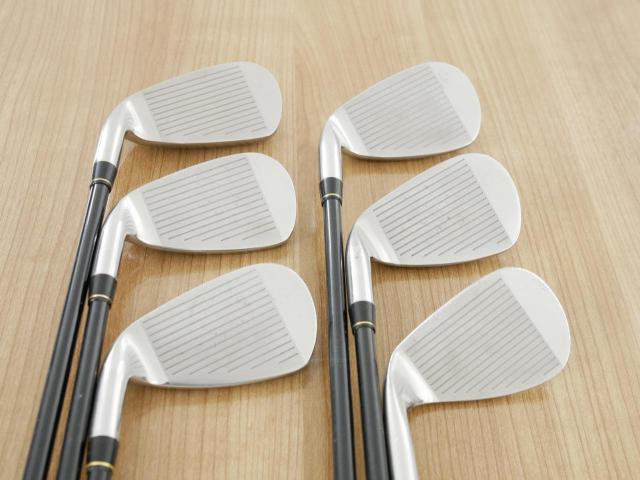 Iron set : Tsuruya : ชุดเหล็ก Tsuruya AXEL GX MM (หน้าเด้ง เบา อ่อน เหมาะกับซีเนียร์) มีเหล็ก 7-Pw,Aw,Sw (6 ชิ้น) ก้านกราไฟต์ Flex R