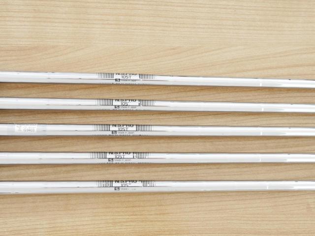 Iron set : Titleist : ชุดเหล็ก Titleist T100S Forged (รุ่นปี 2022) มีเหล็ก 6-Pw (5 ชิ้น) ก้านเหล็ก NS Pro 105T Flex S