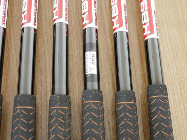 Iron set : Taylormade : ชุดเหล็ก Taylormade P790 Aged Copper Limited (ตัวท้อปสุด ปี 2024 หล่อมากๆ) มีเหล็ก 5-Pw (6 ชิ้น) ก้านเหล็ก KBS Tour Lite Black Flex S