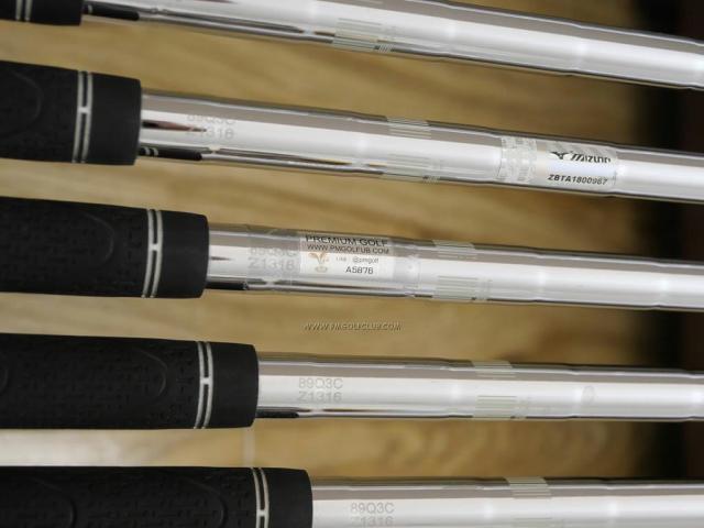 Iron set : Mizuno : ชุดเหล็ก Mizuno JPX 919 Hot Metal (ออกปี 2019 ตัวท๊อป ใบใหญ่ ไกล หน้าเด้ง) มีเหล็ก 5-Pw (6 ชิ้น) ก้านเหล็ก NS Pro 950 HT Flex R