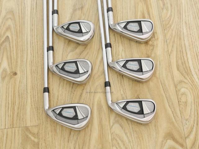 Iron set : Callaway : ชุดเหล็ก Callaway Rogue X CF18 (ออกปี 2018 ตีง่าย ไกลกว่า Rogue ปกติ) มีเหล็ก 5-Pw (6 ชิ้น) ก้านเหล็ก KBS Max 90 Flex S