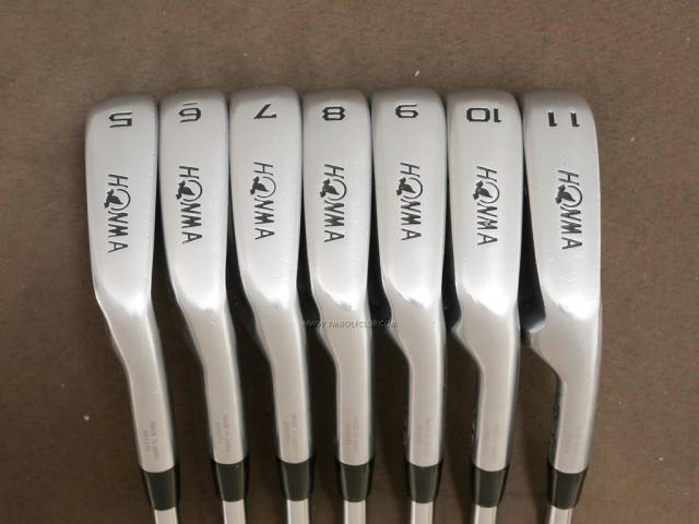 Iron set : Honma : ชุดเหล็ก Honma Tour World TW717P (Forged) มีเหล็ก 5-11 (7 ชิ้น) ก้านเหล็ก NS Pro 950 Flex S