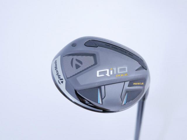 Fairway Wood : Taylormade : ไม้กระเทย Taylormade Qi10 MAX Rescue (ออกปี 2024) Loft 27 ก้าน Mitsubishi Diamana TM60 Flex S