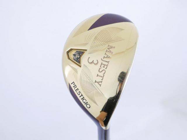 Fairway Wood : Maruman : ไม้กระเทย Maruman MAJESTY Prestigio XII (รุ่นล่าสุด ปี 2023 ท็อปสุด ของใหม่ 3 หมื่นบาท) Loft 18 ก้าน Mitsubishi VANQUISH 6 Flex R
