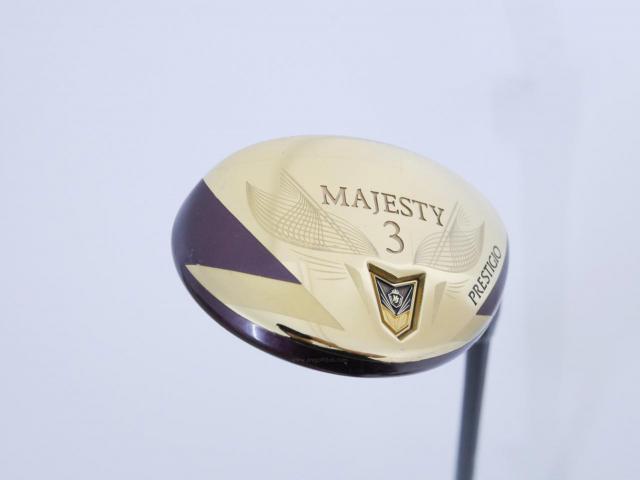 Fairway Wood : Maruman : ไม้กระเทย Maruman MAJESTY Prestigio XII (รุ่นล่าสุด ปี 2023 ท็อปสุด ของใหม่ 3 หมื่นบาท) Loft 18 ก้าน Mitsubishi VANQUISH 6 Flex R