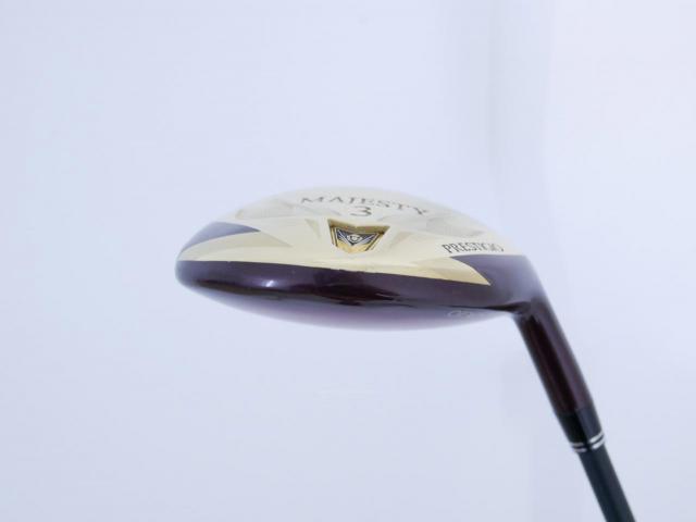Fairway Wood : Maruman : ไม้กระเทย Maruman MAJESTY Prestigio XII (รุ่นล่าสุด ปี 2023 ท็อปสุด ของใหม่ 3 หมื่นบาท) Loft 18 ก้าน Mitsubishi VANQUISH 6 Flex R
