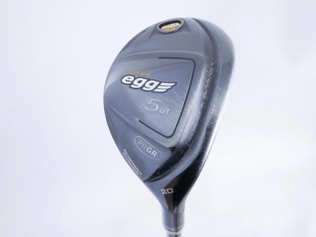 Fairway Wood : PRGR : ไม้กระเทย PRGR Super Egg (หน้าเด้งเกินกฏ COR 0.84 ออกปี 2018 หายากมาก) Loft 20 ก้าน M-37 Flex R