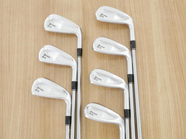 Iron set : Other Brand : ชุดเหล็ก Srixon ZX4 MK II (รุ่นปี 2023 ตีง่าย ไกล) มีเหล็ก 5-Pw,Aw (7 ชิ้น) ก้านกราไฟต์ Mitsubishi Diamana ZX-II 60 Flex S