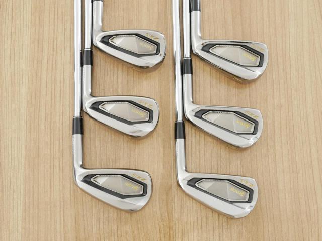Iron set : Other Brand : ชุดเหล็ก Srixon ZXi5 i-Forged Black Chrome (หายาก ออกปี 2024) มีเหล็ก 5-Pw (6 ชิ้น) ก้านเหล็ก Design Tuning Modus 105 Flex S