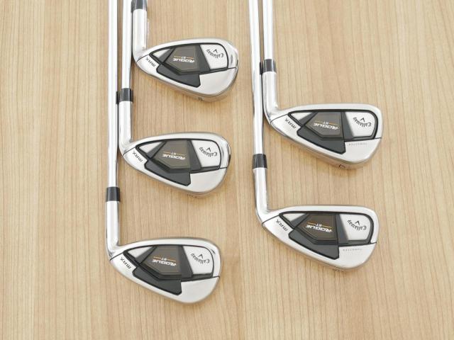 Iron set : Callaway : ชุดเหล็ก Callaway Rogue ST Max (ออกปี 2022 ตีง่าย ไกลมาก) มีเหล็ก 6-Pw (5 ชิ้น) ก้านเหล็ก Dynamic Gold 95 S200