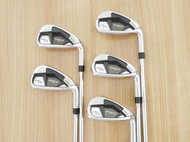 Iron set : Callaway : ชุดเหล็ก Callaway Rogue ST Max (ออกปี 2022 ตีง่าย ไกลมาก) มีเหล็ก 6-Pw (5 ชิ้น) ก้านเหล็ก Dynamic Gold 95 S200